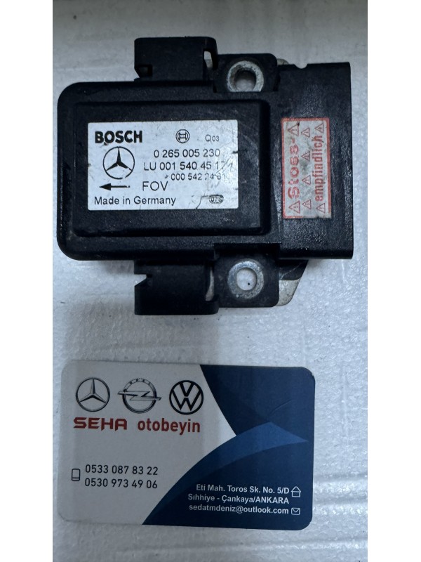 Mercedes A0015404517 ESP Yaw Sensörü Bosch