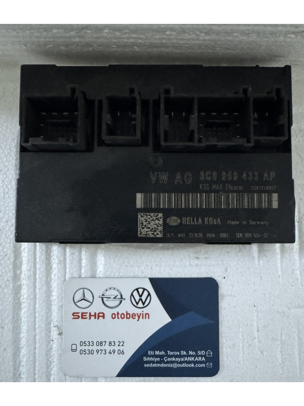 VW 3C0959433AP Passat Konfor Beyni BCM HELLA