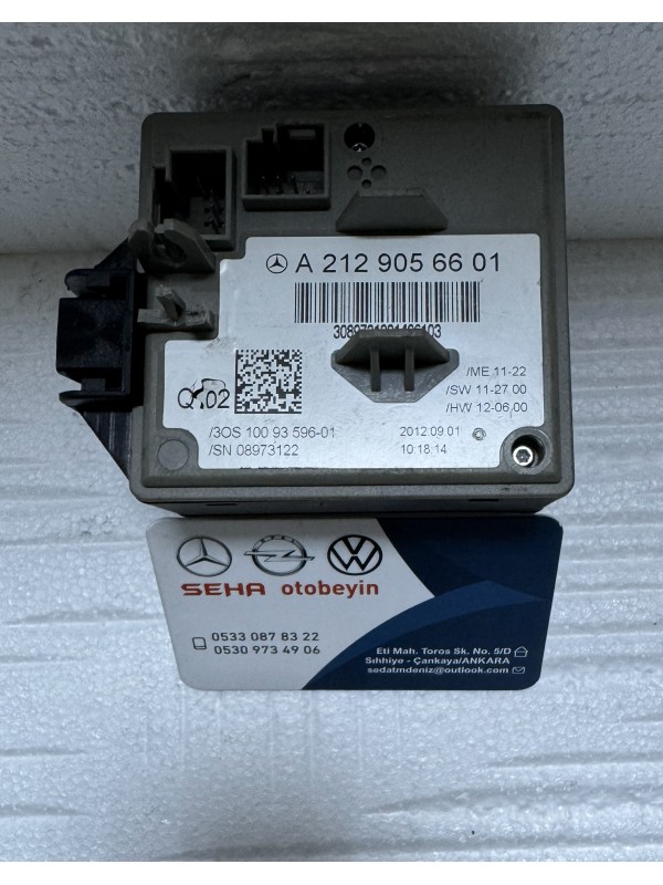 Mercedes E Serisi W212 uyumlu far beyni. Parça No: A2129056601