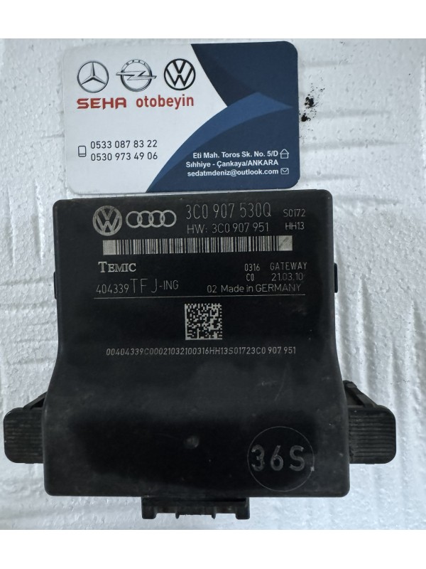 VW Passat 3C0907530Q CAN Gateway Beyni