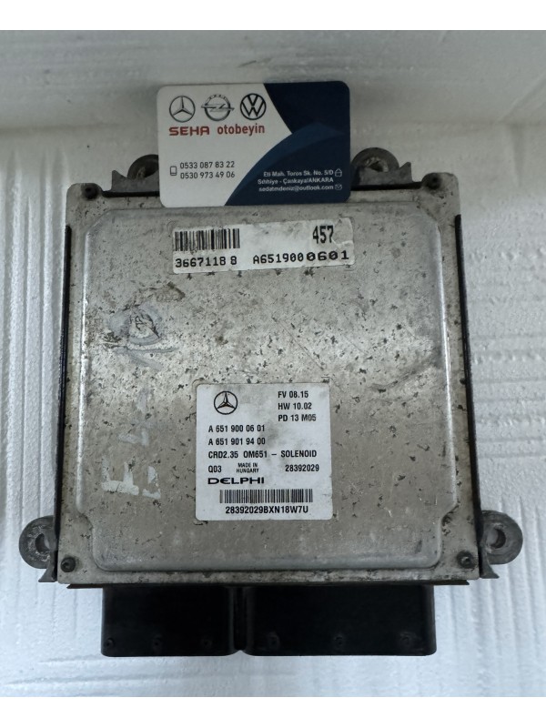 Motor Beyni A 651 900 06 01  A 651 901 94 00