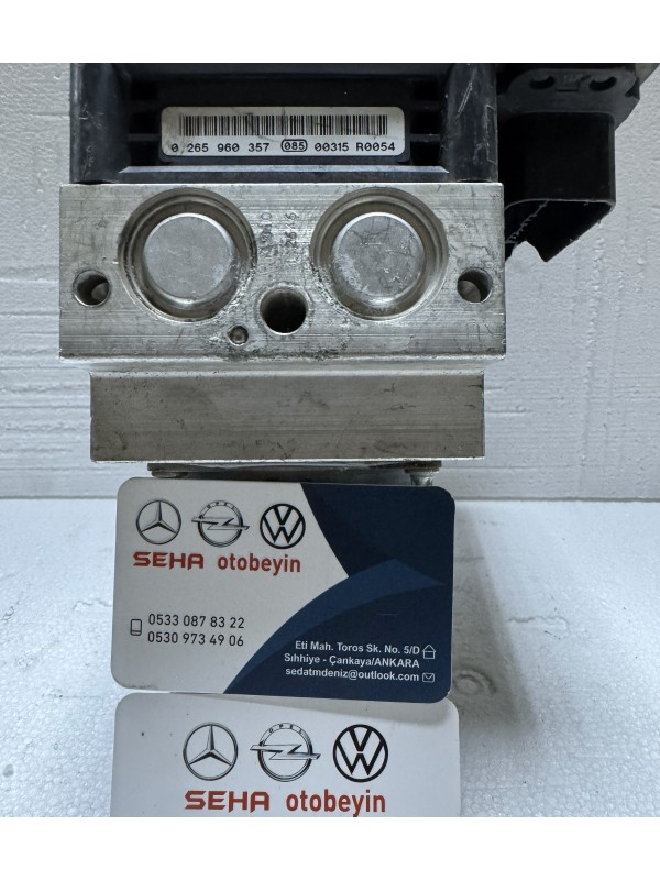 0 265 960 357Mercedes-Benz ABS / ESP beyinleri C-Serisi (W203)  E-Serisi (W211)  Bazı CLK (W209) modelleri