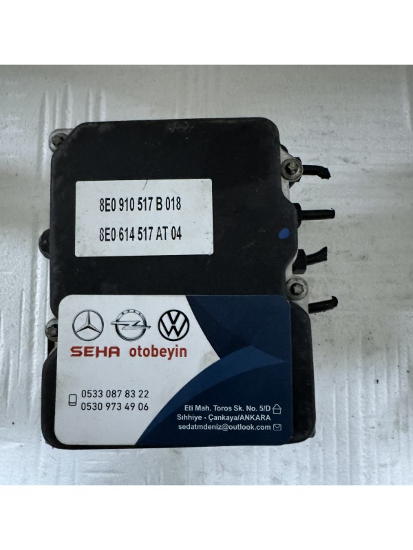 Audi A4 B6 ABS Beyni 8E0 910 517 B | ESP Hidrolik Modül