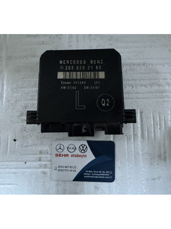 Mercedes W203 Kapı Kontrol Modülü 2038202185 (TEMIC)