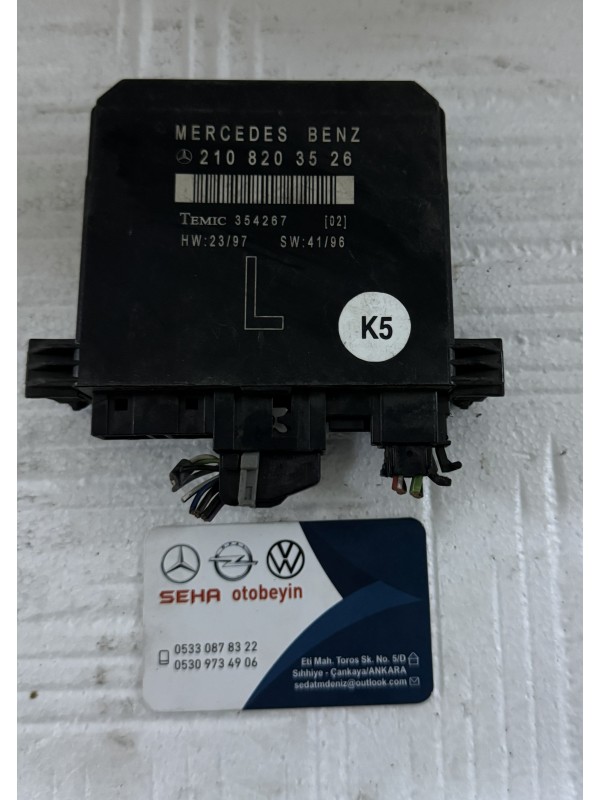 Mercedes W210 Sol Kapı Kontrol Modülü 2108203526 (TEMIC)
