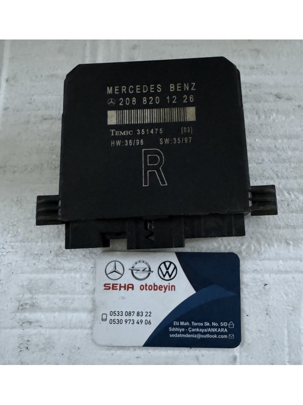 Mercedes W208 Sağ Kapı Kontrol Modülü 2088201226 (TEMIC)
