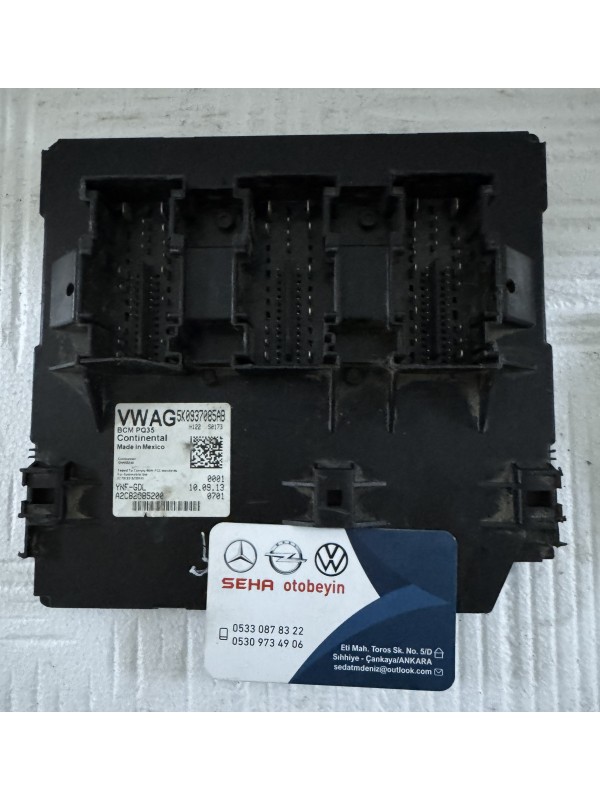 VW Golf 5–6 BCM Bordnetz Beyni 5K0937085AB Continental