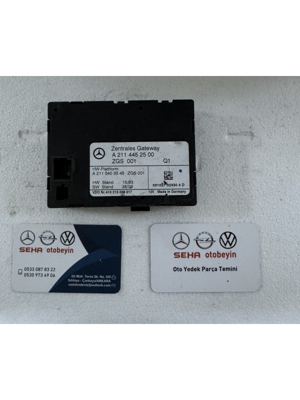 Araç: Mercedes-Benz Mercedes Parça No: A 209 820 03 26 [02] Üretici: TEMIC TEMIC No: 376 800 GZ HW: 01/02 SW: 28/04 