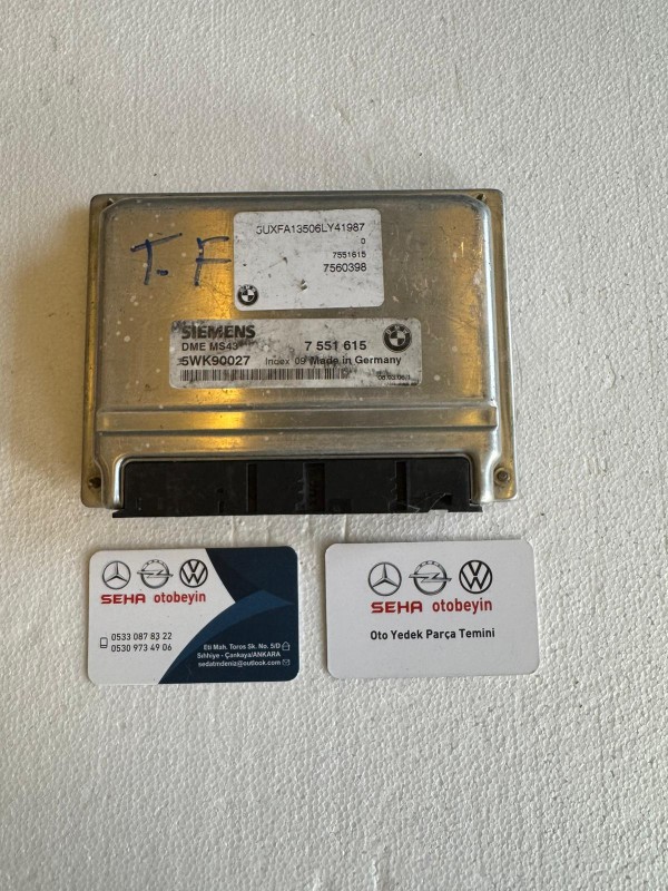DME MS43 7551615 BMW OTO BEYİN