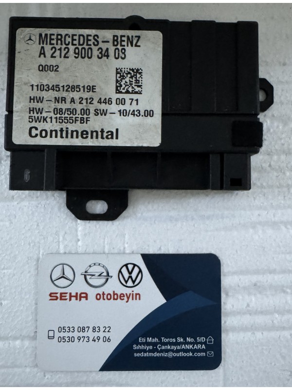 Mercedes-Benz  A 212 900 34 08