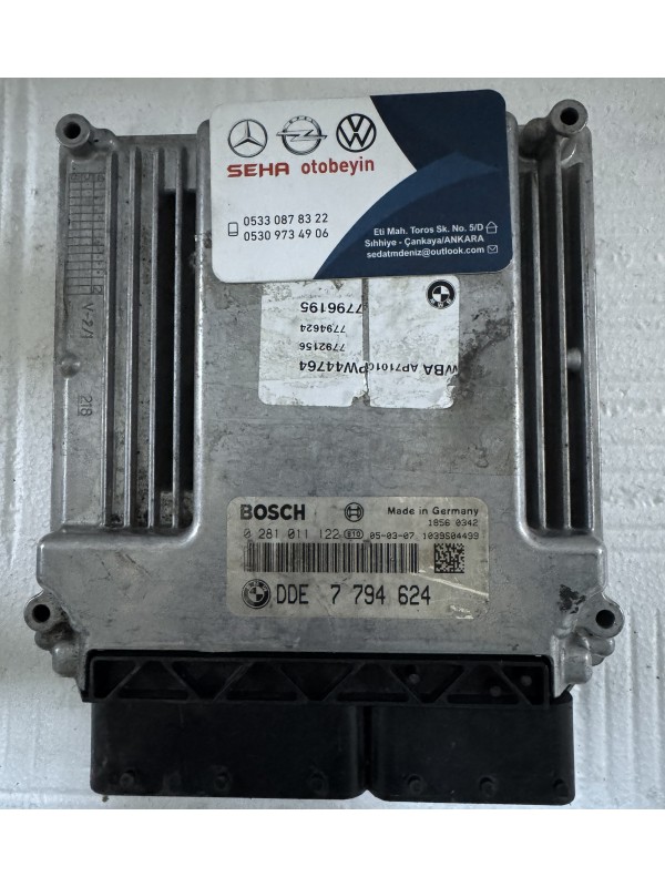 BMW Dizel Motor Beyni  DDE ECU : 7794624